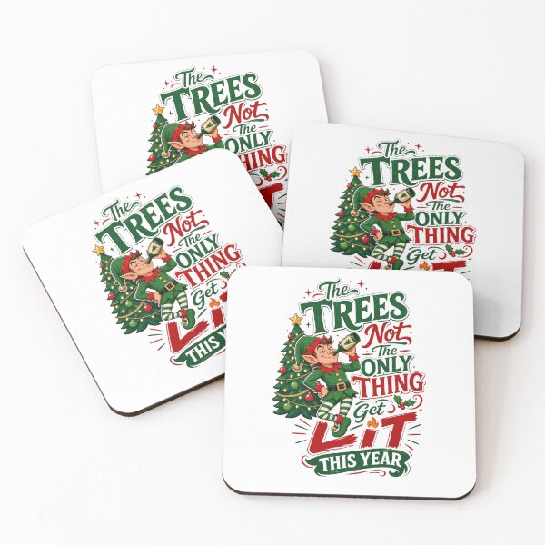 Item preview, Funny Elf Drinking designed and sold by BestCoolStuff.