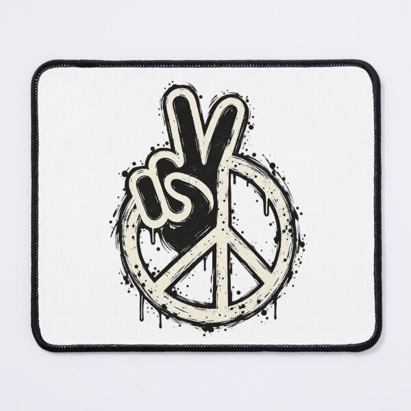 Item preview, Peace Sign Hand Grunge Street Art designed and sold by CirceRavens.