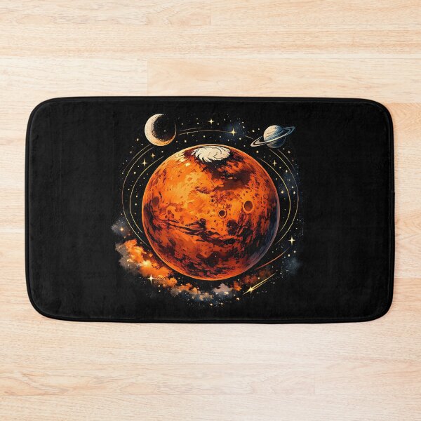 Item preview, Surface and polar ice caps of Mars in great detail. designed and sold by Daily Quirk.