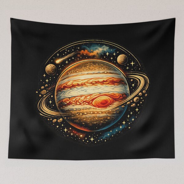 Item preview, Jupiter with the Great Red Spot designed and sold by Daily Quirk.