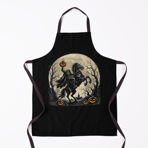 Item preview, Gothic Sleepy Headless Horseman Spooky Pumpkin Halloween designed and sold by leevekaArt.