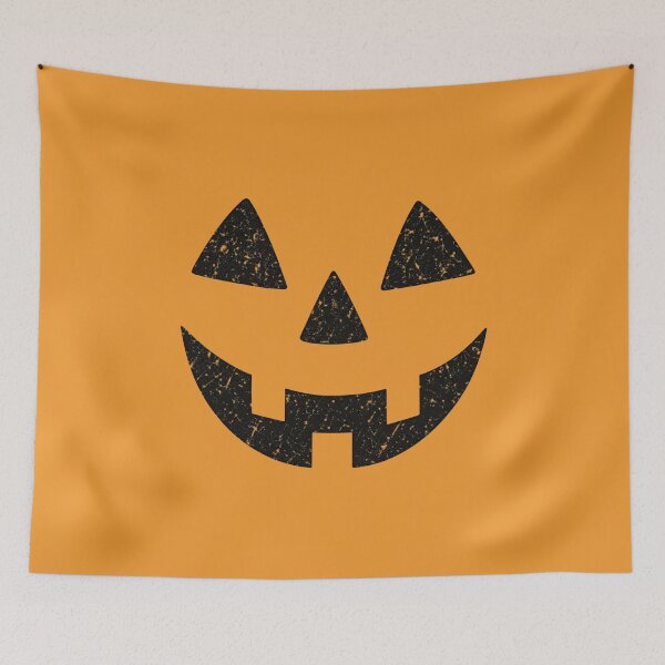 Item preview, Retro Pumpkin Face Halloween designed and sold by NaniLoom.