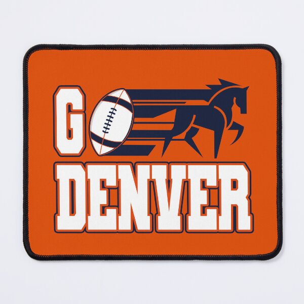 Item preview, GO DENVER – Colorado Football Fan Wild Horse Design designed and sold by MASMUS27.