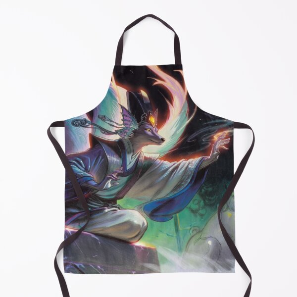 Item preview, Mystic Kitsune Weaving Magic in the Night designed and sold by SabaMirzique.