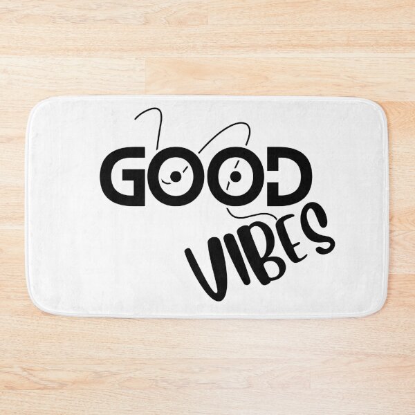 Item preview, Good Vibes Bold Retro Doodle Typography designed and sold by EchoPrint Co..
