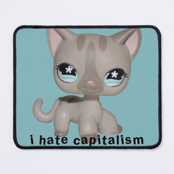 Item preview, i hate capitalism lps designed and sold by trinketgal.