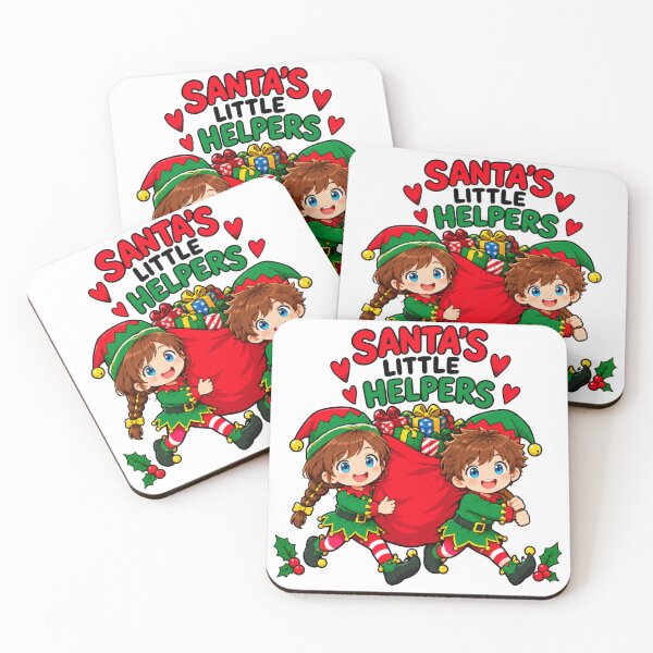 Item preview, Santas Little Helpers Funny Christmas Elf Design designed and sold by Kenzie & Co.
