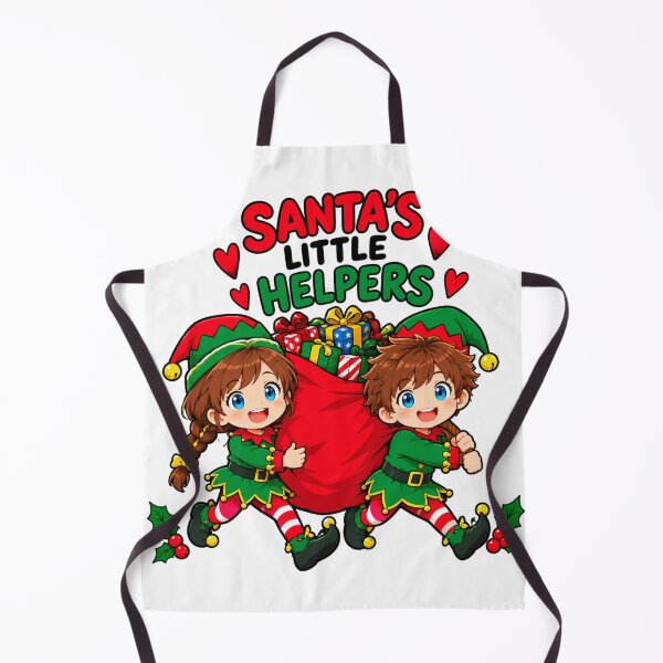 Item preview, Santas Little Helpers Funny Christmas Elf Design designed and sold by Kenzie & Co.