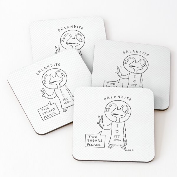 Item preview, Orlandito and His Coffee Habit designed and sold by PabloF-Arte.