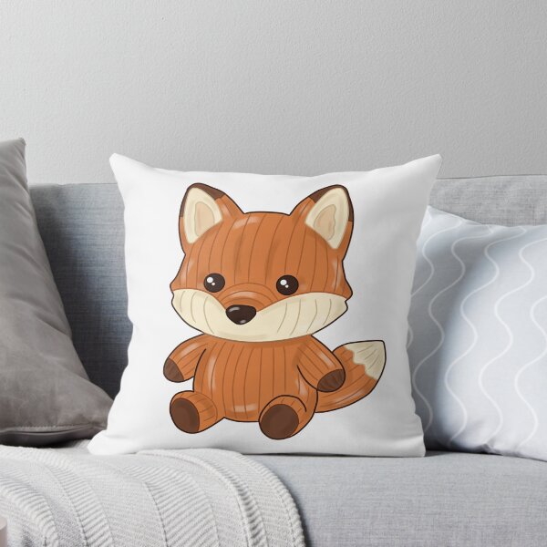 Item preview, Cozy Kawaii Fox – Woodland Spirit Digital Art Sticker designed and sold by Kanikawaii.