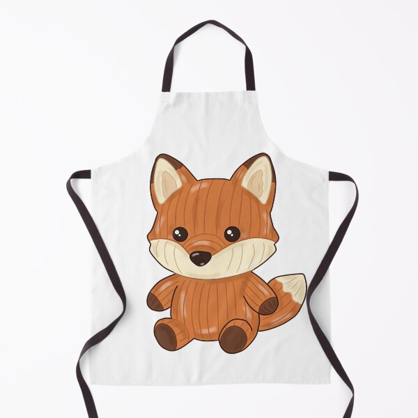 Item preview, Cozy Kawaii Fox – Woodland Spirit Digital Art Sticker designed and sold by Kanikawaii.