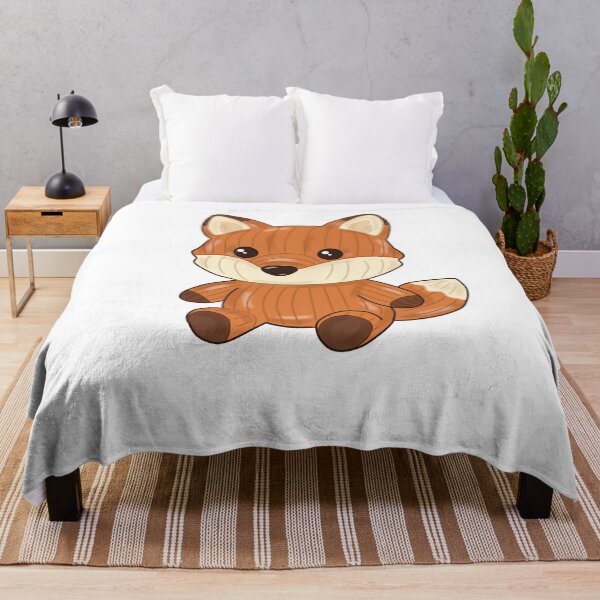 Item preview, Cozy Kawaii Fox – Woodland Spirit Digital Art Sticker designed and sold by Kanikawaii.