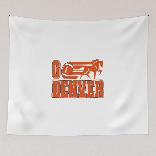 Item preview, Copy of GO DENVER – Colorado Football Fan Wild Horse Design designed and sold by MASMUS27.