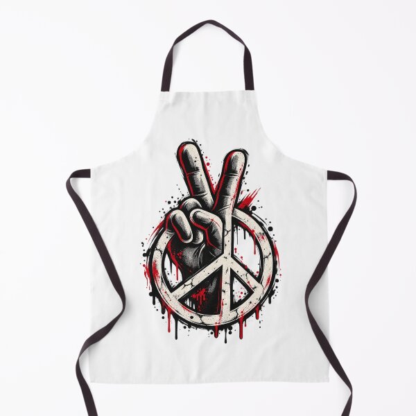 Item preview, Peace Sign Hand Grunge Street Art designed and sold by CirceRavens.