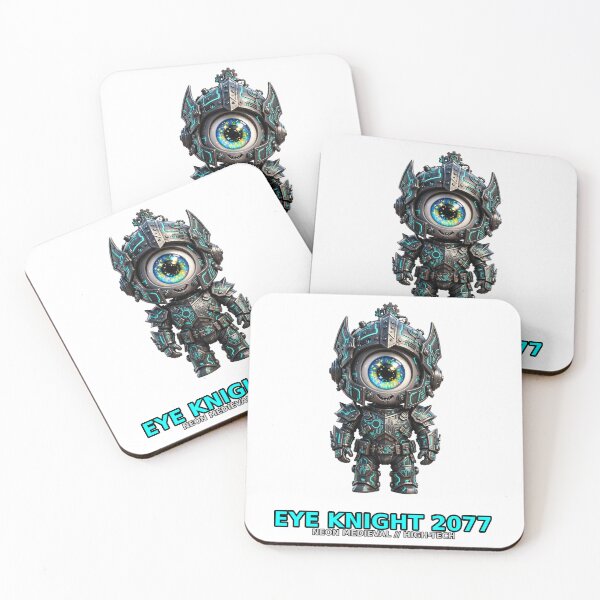 Item preview, Code Eye Knight 2077 - Neon Medieval High-Tech Pixar Robot Eye designed and sold by Csaba1983.