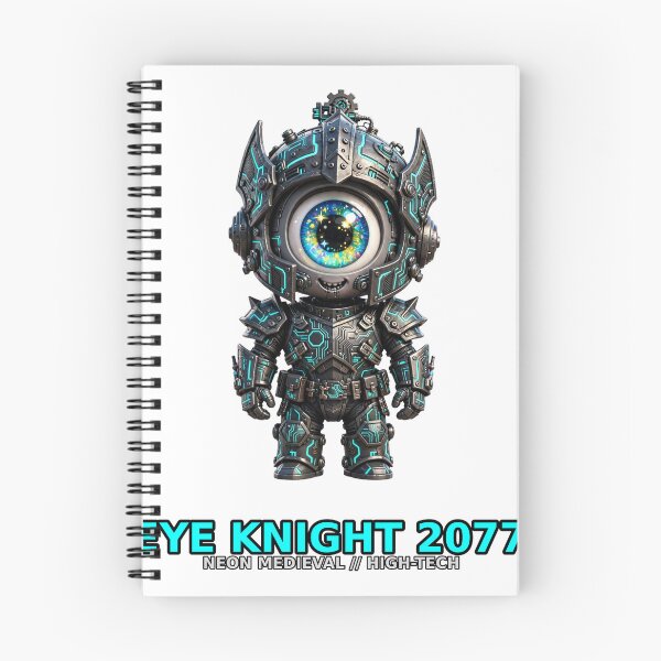 Item preview, Code Eye Knight 2077 - Neon Medieval High-Tech Pixar Robot Eye designed and sold by Csaba1983.