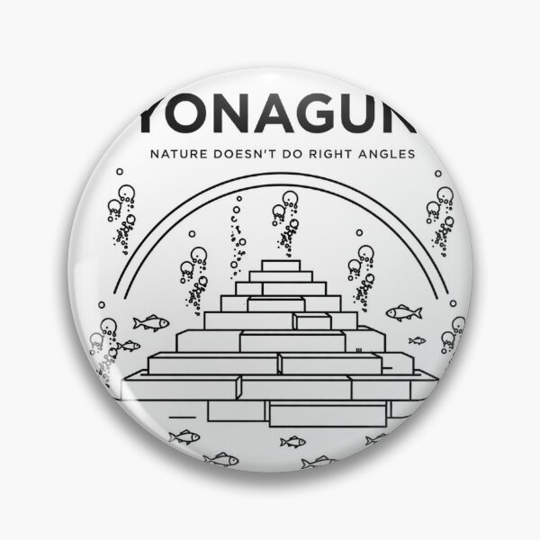 Item preview, Yonaguni — Nature Doesn't Do Right Angles designed and sold by Lucid History.