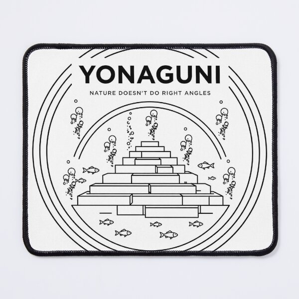 Item preview, Yonaguni — Nature Doesn't Do Right Angles designed and sold by Lucid History.