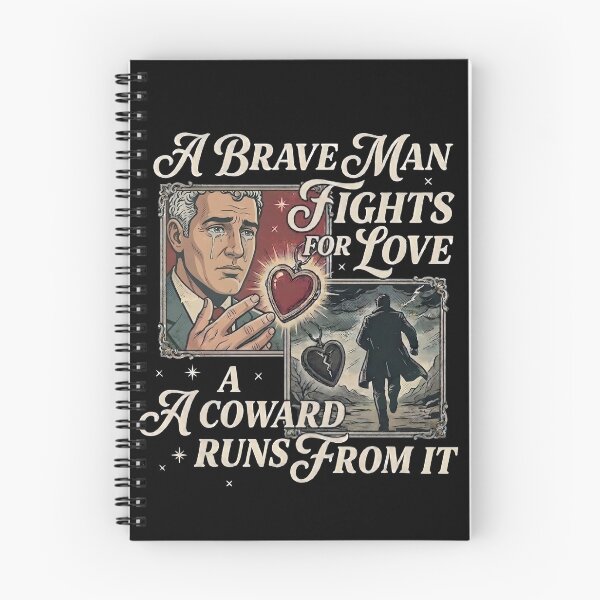 Item preview, A Brave Man Fights For Love Vintage Comic Aesthetic designed and sold by MAGICKEY2024.