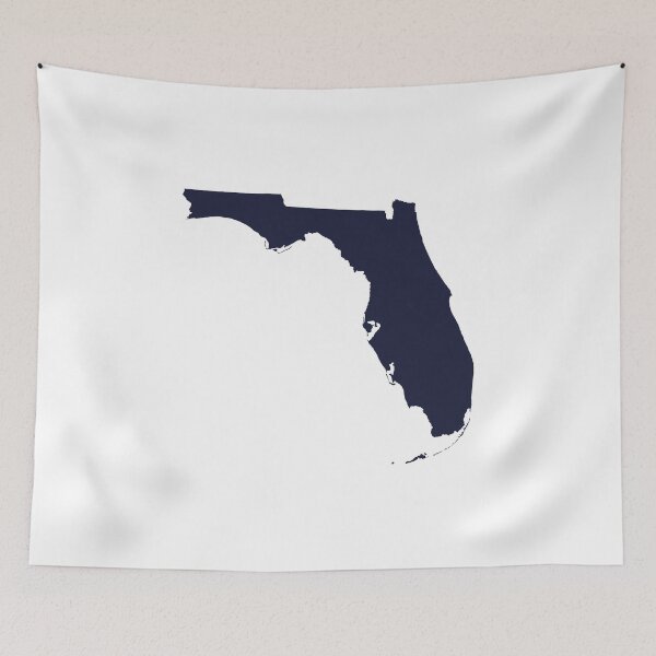 Item preview, Florida in Navy designed and sold by Maren Misner.
