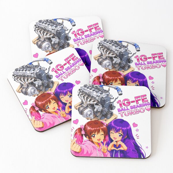 Item preview, 1G-FE Ball Bearing Turbo & Kawaii Anime Girls designed and sold by AKIHABARAMOTORS.