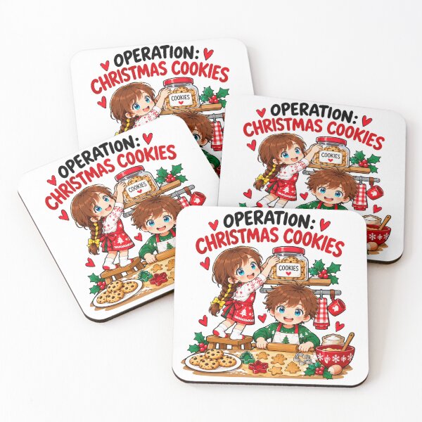 Item preview, Operation Christmas Cookies Funny Baking Design designed and sold by Kenzie & Co.