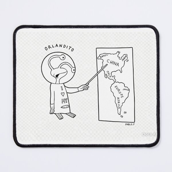 Item preview, Orlandito and the map designed and sold by PabloF-Arte.
