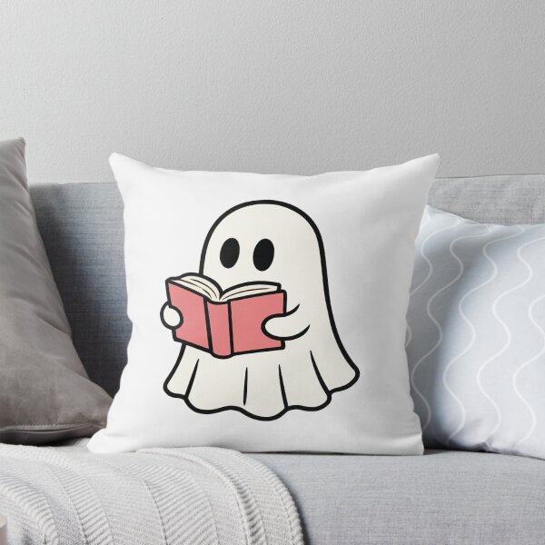 Item preview, Cute Kawaii Ghost Reading Book Spooky Cute Bookworm designed and sold by Vision Crafted.