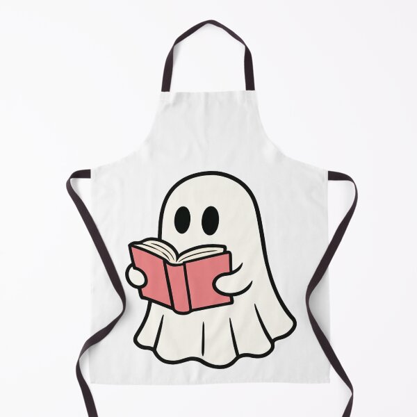Item preview, Cute Kawaii Ghost Reading Book Spooky Cute Bookworm designed and sold by Vision Crafted.