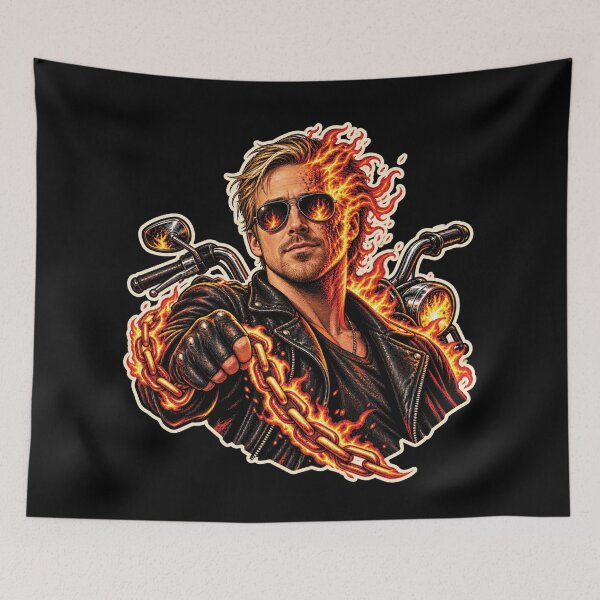 Item preview, A Thousand Souls To Burn - Ghost Rider - Ryan Gosling designed and sold by hesjustken.