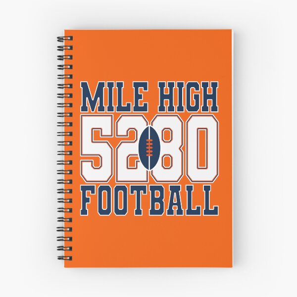 Item preview, Mile High Football 5280 – Denver Colorado Fan designed and sold by MASMUS27.