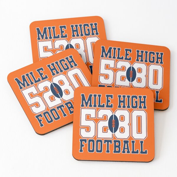 Item preview, Mile High Football 5280 – Denver Colorado Fan designed and sold by MASMUS27.