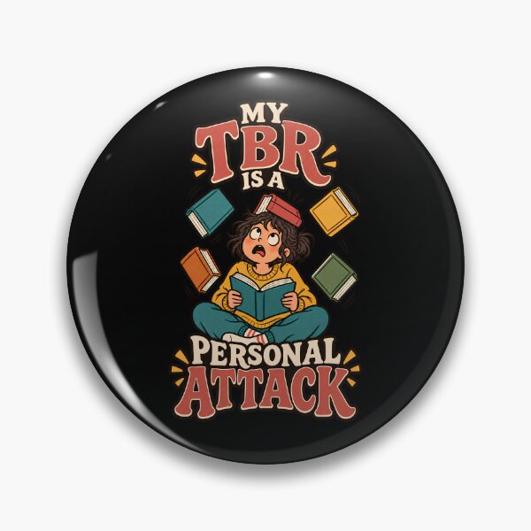 Item preview, My TBR Is a Personal Attack – Funny Book Lover designed and sold by Bawek85Designs.
