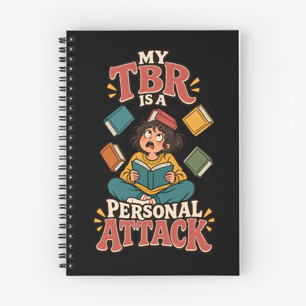Item preview, My TBR Is a Personal Attack – Funny Book Lover designed and sold by Bawek85Designs.