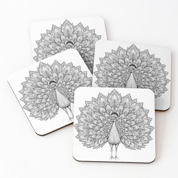 Item preview, Two Little Birds in Love – Cute Bird Couple Branch Line Art designed and sold by PixPixari.