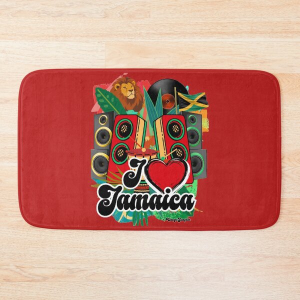 Item preview, I heart Jamaica designed and sold by artbyomega.