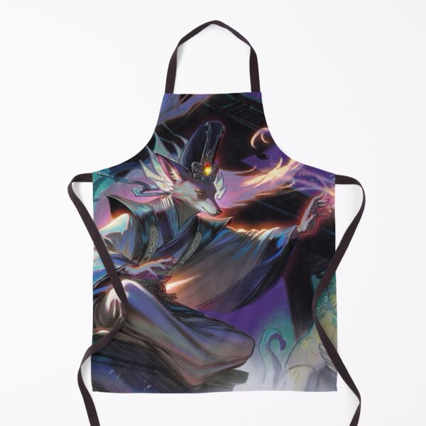 Item preview, Mystic Kitsune Weaving Magic in the Night (V4) designed and sold by SabaMirzique.
