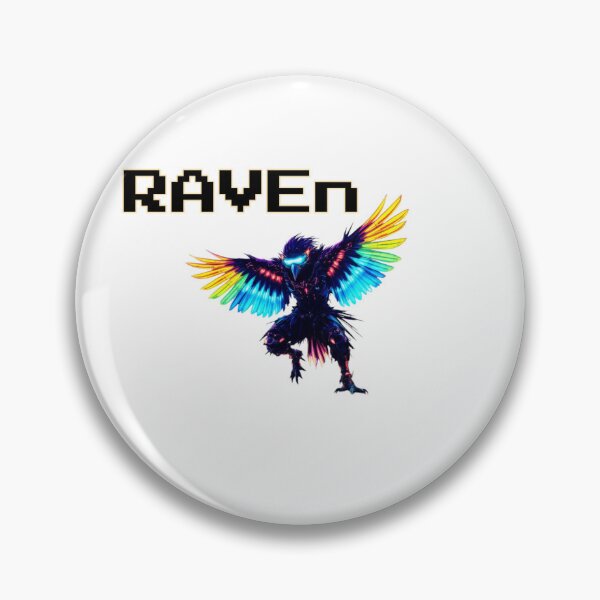 Item preview, THE RAVIN' RAVEN. designed and sold by DooDopper Designs.