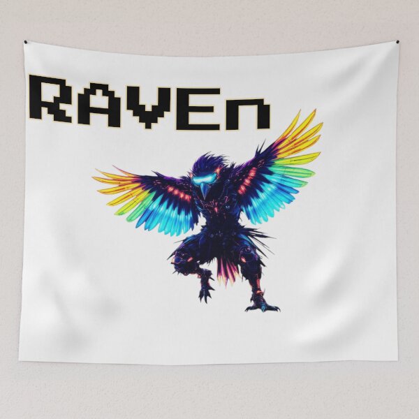 Item preview, THE RAVIN' RAVEN. designed and sold by DooDopper Designs.
