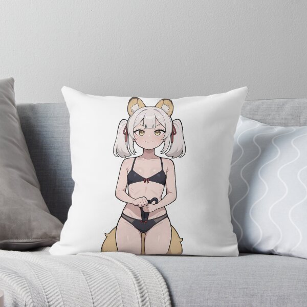 Item preview, Sultry Fox Shrine Maiden Kitsune Miko Pinup designed and sold by DegenMerch.