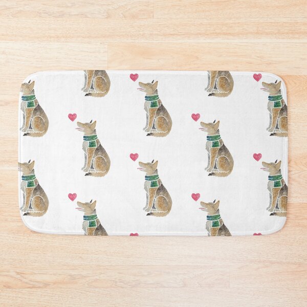 Item preview, Czech Wolfdog Watercolour designed and sold by animalartbyjess.