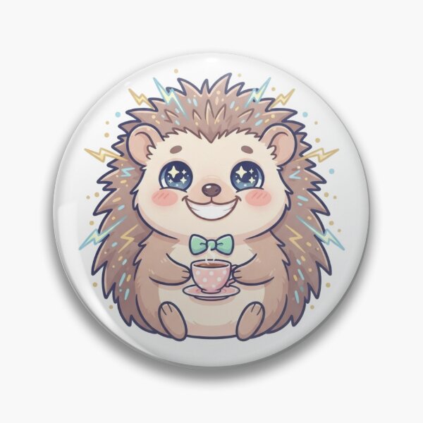 Item preview, Feral But Cute Hedgehog Funny designed and sold by TandCDesign.