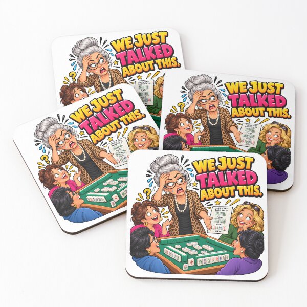 Item preview, We Just Talked About This Funny Mahjongg designed and sold by WearVerse440.