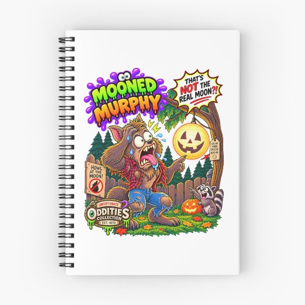 Item preview, Unfortunate Oddities - Mooned Murphy - Fake Moon Panic designed and sold by WheelieGdArt.