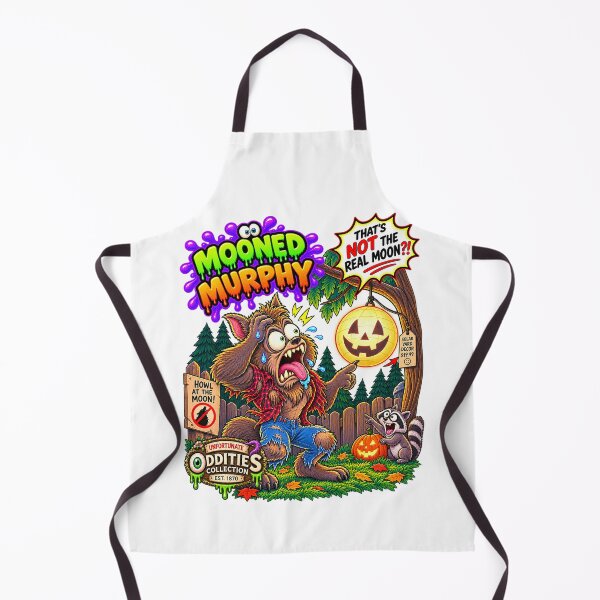 Item preview, Unfortunate Oddities - Mooned Murphy - Fake Moon Panic designed and sold by WheelieGdArt.