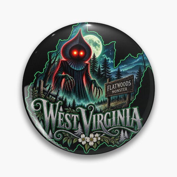 Item preview, West Virginia Flatwoods Monster  designed and sold by GyspySoulStudio.