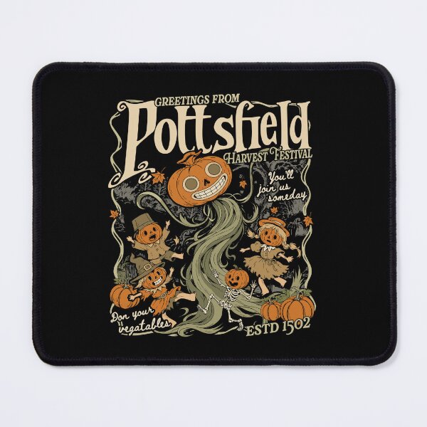 Item preview,  Harvest Festival Pumpkin Folk Art — Vintage Spooky Autumn Illustration designed and sold by Krasnovaovaova.