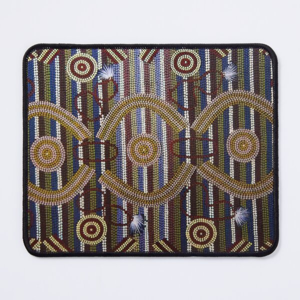 Item preview, Anmatyerre ceremonial designs associated with the rockhole site intankangu - 1982 designed and sold by NeonCanvasDream.