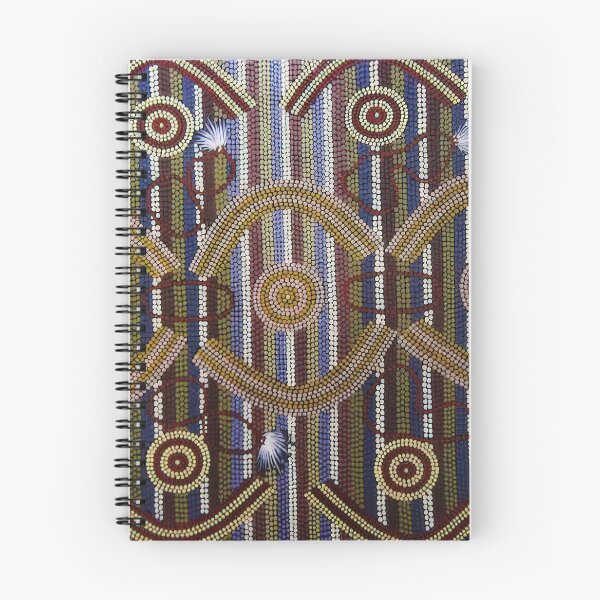 Item preview, Anmatyerre ceremonial designs associated with the rockhole site intankangu - 1982 designed and sold by NeonCanvasDream.
