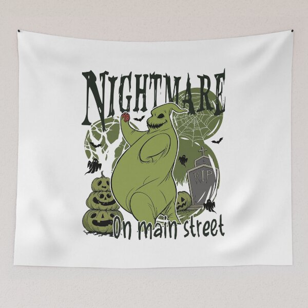 Item preview, Nightmare on Main Street — Spooky Frog Halloween Horror Illustration designed and sold by Krasnovaovaova.
